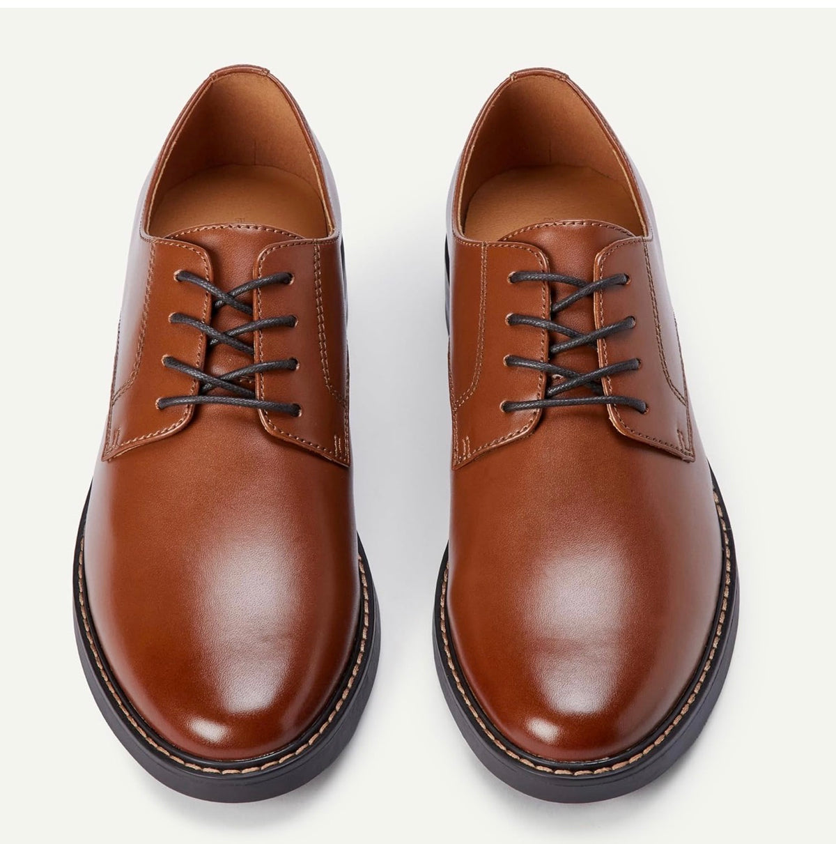 Chaussures Derby à Bout Rond Homme