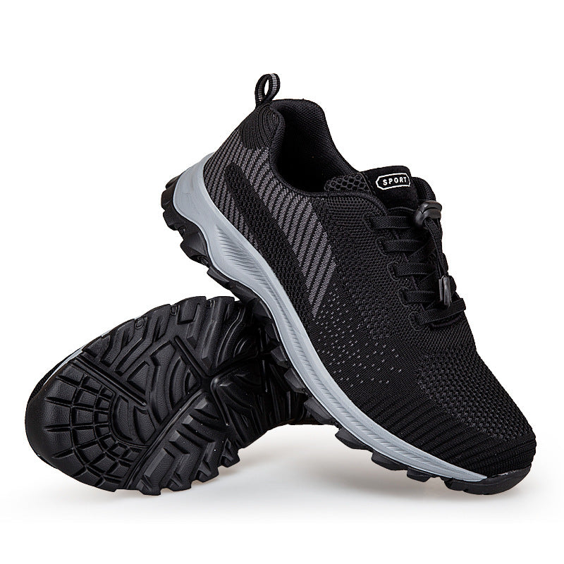 Factory Direct Sales Lightweight and Breathable Breathable Healthy Shoes for Middle-Aged and Elderly People, Non-Slip Soft-Soled Mother's Shoes, Sports and Leisure Walking Shoes