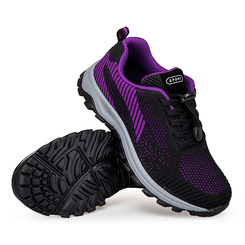 Factory Direct Sales Lightweight and Breathable Breathable Healthy Shoes for Middle-Aged and Elderly People, Non-Slip Soft-Soled Mother's Shoes, Sports and Leisure Walking Shoes