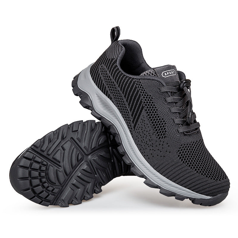 Factory Direct Sales Lightweight and Breathable Breathable Healthy Shoes for Middle-Aged and Elderly People, Non-Slip Soft-Soled Mother's Shoes, Sports and Leisure Walking Shoes