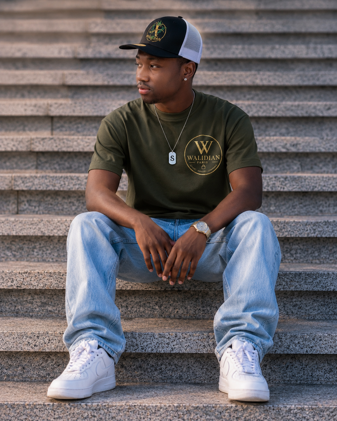 Ensemble T-shirt & Casquette WALIDIAN PARIS