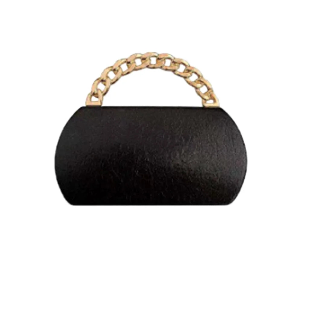 Women Elegant Top Handle Evening Detachable Chain Clutch Purse Two Carrying Type Formal Purse for Dinner Dates Bar