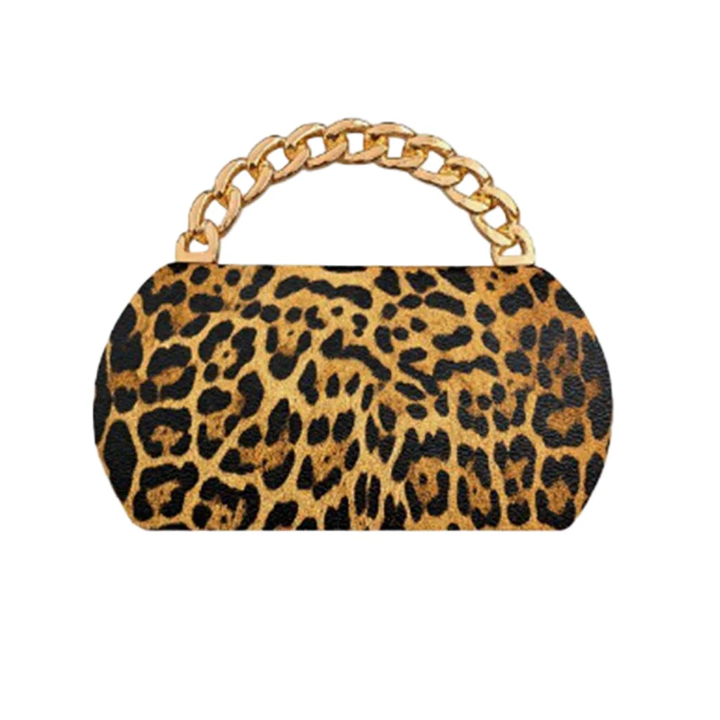 Women Elegant Top Handle Evening Detachable Chain Clutch Purse Two Carrying Type Formal Purse for Dinner Dates Bar