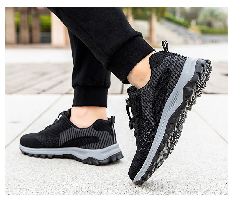 Factory Direct Sales Lightweight and Breathable Breathable Healthy Shoes for Middle-Aged and Elderly People, Non-Slip Soft-Soled Mother's Shoes, Sports and Leisure Walking Shoes