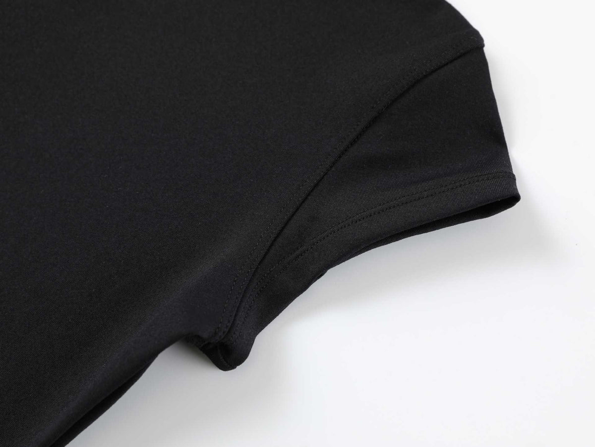 Spot Tankair Sexy Skin-Friendly Nude Elastic Tight Fitness Right Shoulder Small Flying Sleeve T-Shirt Sports Quick-Drying Top