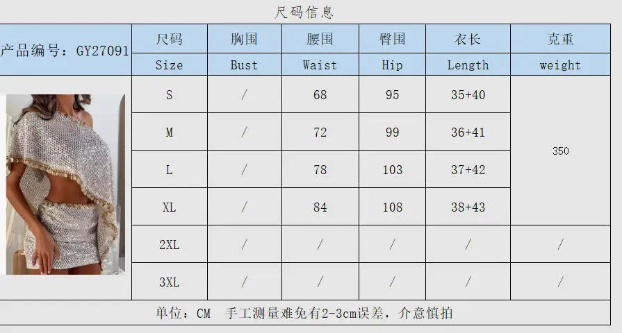 Champagne Sequin One Shoulder Mini Dress Sexy Short Sleeve Waist Cutout Bodycon Gown 2026 Summer Party Date Wedding Club Outfit