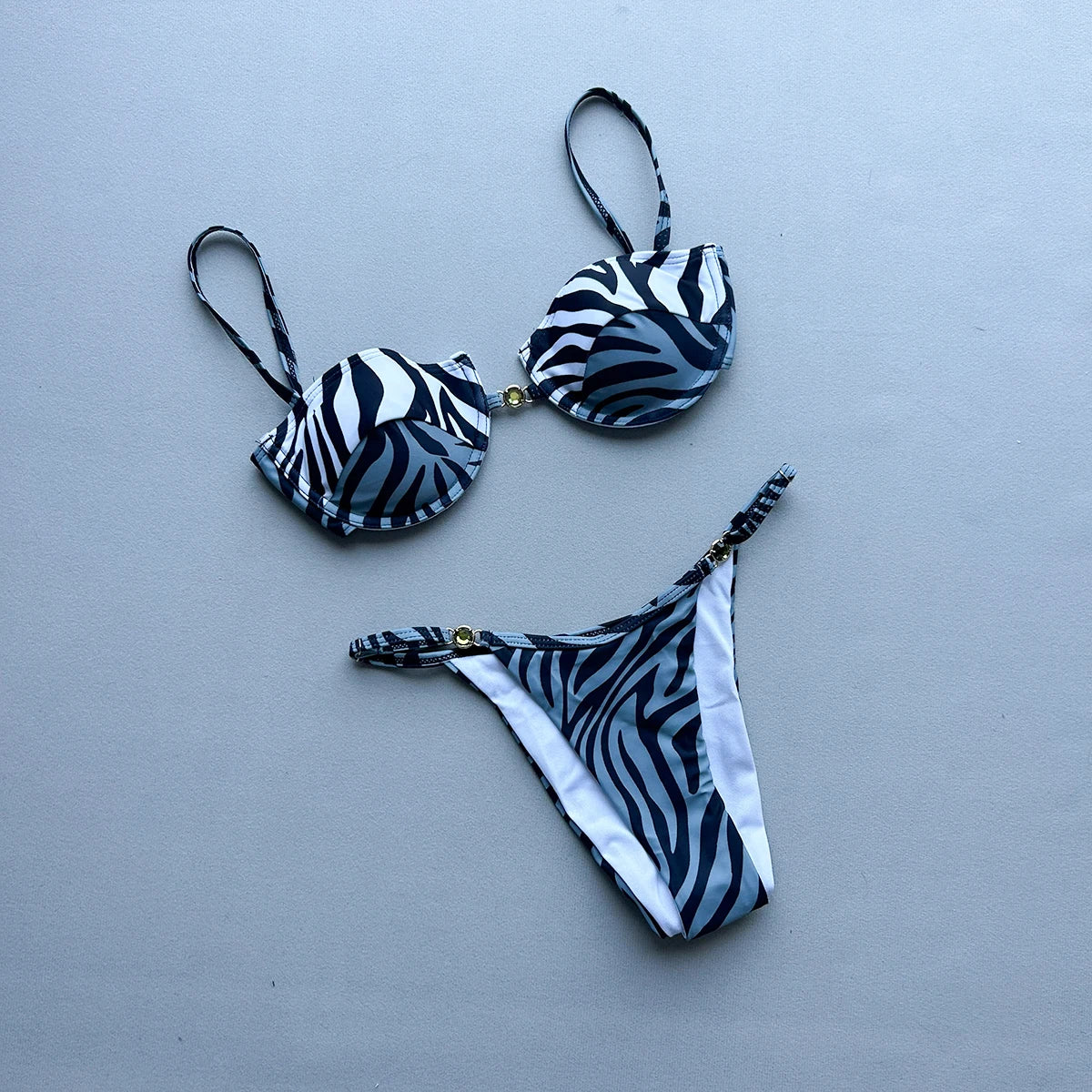Push Up Bikinis 2026 Sexy Women Swimsuit Swimwear Female Stone Bikini Set Biquini Bathing Suit Striped Swimming Suit Beachwear