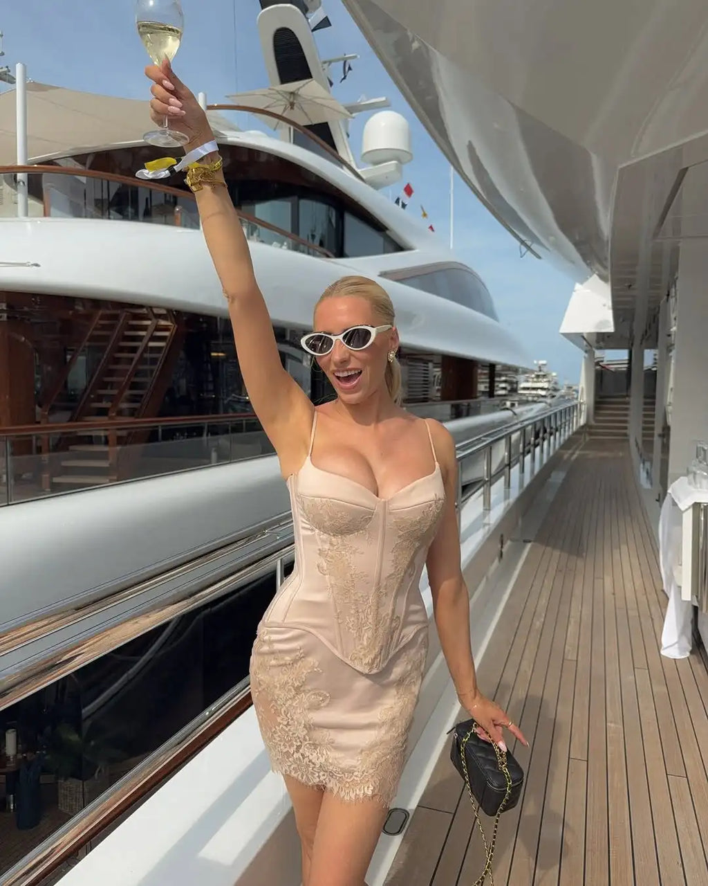 Champagne Sequin One Shoulder Mini Dress Sexy Short Sleeve Waist Cutout Bodycon Gown 2026 Summer Party Date Wedding Club Outfit